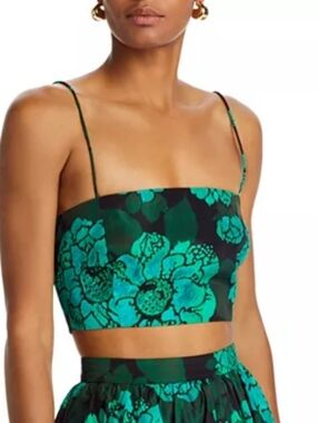 NWT new RHODE Penny Top in Bahia Fleur Grande large